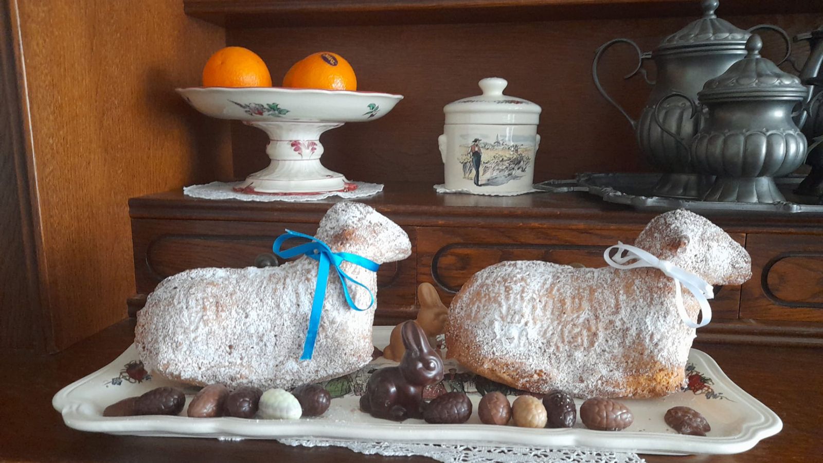 Mouton de Pâques d'Alsace - en dialecte alsacien le Lammela