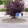 Rond-point à Sant Féliu de Guixols (Espagne)