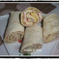 Wraps saucisson sec fromage