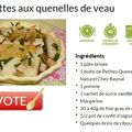 VOTEZ POUR MES TARTELETTES AUX QUENELLES DE VEAU, POMMES FONDANTES ET FOIE GRAS [#CONCOURS]