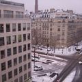 Neige à Paris