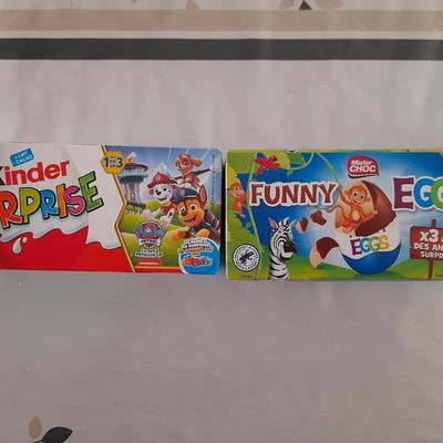 Comparatif kinder vs oeufs LIDL