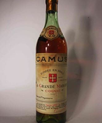 Le cognac Camus. Union et indépendance. En 1863.