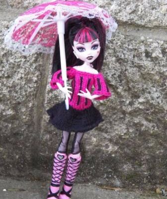 Robe monster high Draculaura