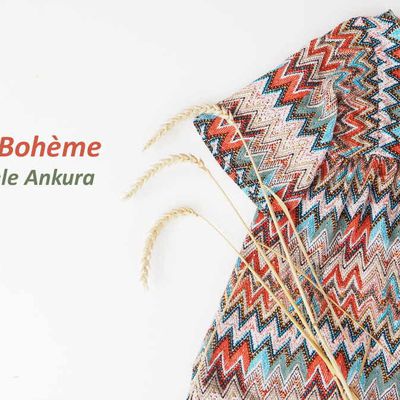 Bohemian style: la robe Sakura d'Ikatee Couture