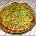 Quiche au saumon et épinards