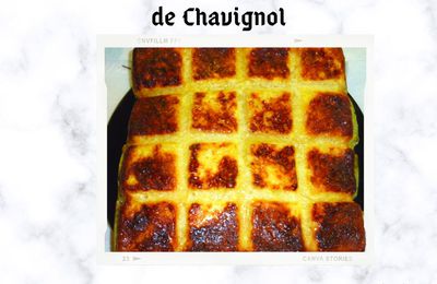 Croque tablette au Crottin de Chavignol et courgette