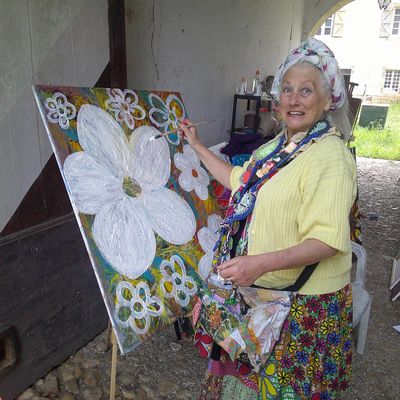 artiste peintre   florence pacaud dans le tarn