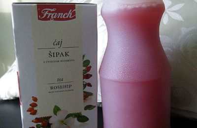 Mon amour pour l'églantier ou églantine - tisane et jus frais