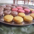 Macarons framboise - nutella - caramel au beurre