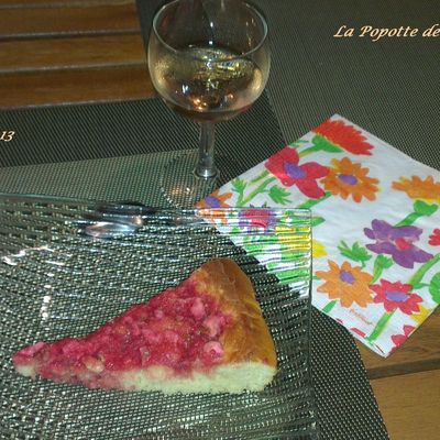 Tarte briochée aux pralines