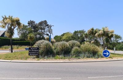 Rond-point à Plouhinec