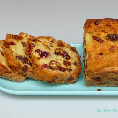 Cake aux fruits secs