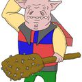 cochon guerrier