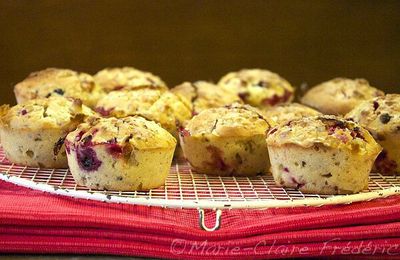 Muffins aux fruits rouges