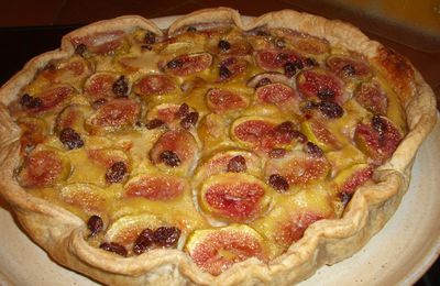 Tarte aux figues 