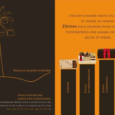 Pensez Deyma pour vos cadeaux de fin d'année