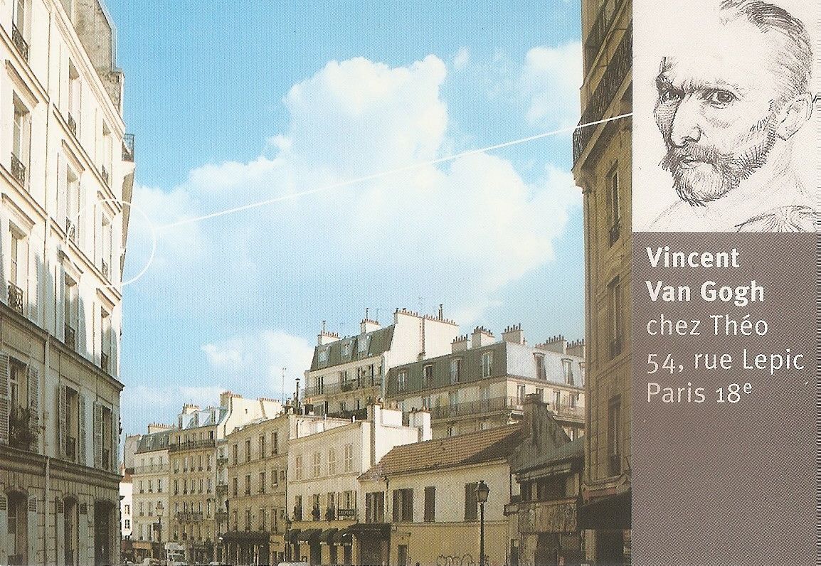 Paris, carte postale, Van Gogh (75)