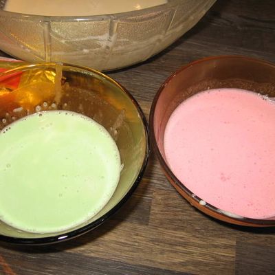 crêpes psychédéliques !!