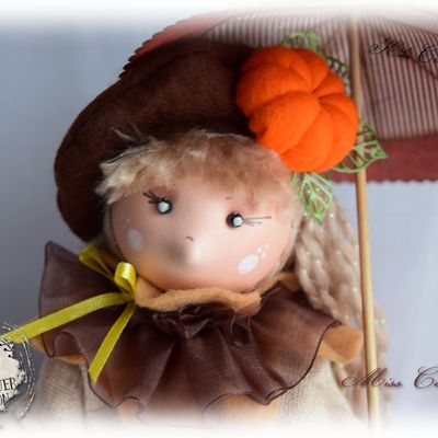 Miss Céliana aux couleurs de l'Automne