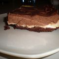 Cheesecake marbré au chocolat