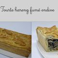 Tourte hareng fumé endive