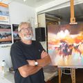 VILLENEUVE POSSEDE UN ARTISTE PEINTRE DE DIMENSION INTERNATIONALE : ALAIN MAUPUY...