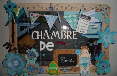 décor pour la porte des chambres enfants