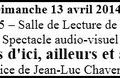 dimanche 13 avril 2014 conférence-projection