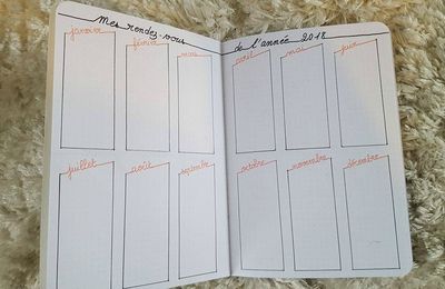 Bullet journal - Mes pages collections