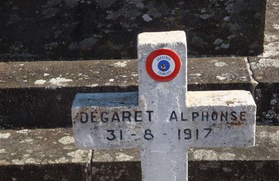 DEGARET Alphonse (Argenton sur Creuse) + 31/08/1917 Thra di Ligen (Macédoine)