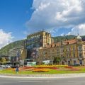 Rond-point à Brasov (Roumanie)