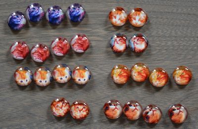 cabochons chat