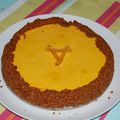 Cheese-cake d'automne au potimarron, épices et zestes d'orange