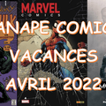 Canapé Comics vacances d'avril 2022