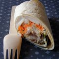 Wraps poulet parmesan