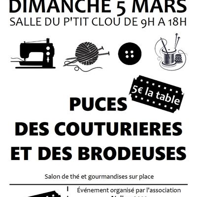 PUCES DES COUTURIERES ET DES BRODEUSES (45)