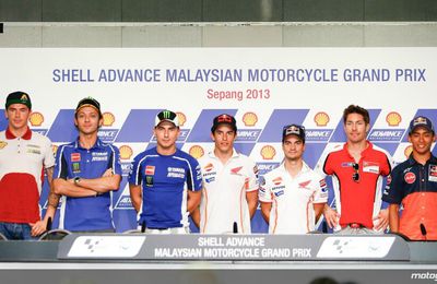 Sepang 2013, c'est parti !