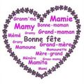 Bonne fête à toutes :grand-ma,grand-mère,mémère ...