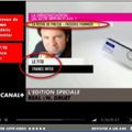 Frédéric Pommier sur Canal +....