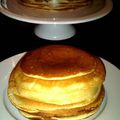 Soufrière de Pancakes et sa Lave de Caramel au Beurre Salé