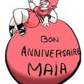 Bon anniversaire Maia!