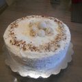 GATEAU RAFFAELLO (amande-noix de coco)