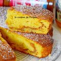 Gâteau moelleux à la confiture de clémentine corse et confiture de lait Raffolé