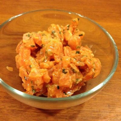 Tartare aux 2 saumons