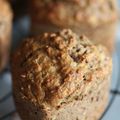 Muffins santé Banane/caroube.