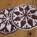 Les dessous de plat en crochet mosaïque...