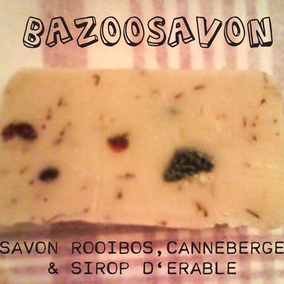 Savon rooibos, canneberges et sirop d'erable : évolution dans le temps