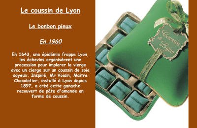 le coussin de Lyon, en 1960