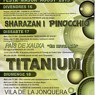 FÊTE DE CANTALLOPS-2013-FESTA MAJOR DE CANTALLOPS